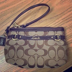 Coach wristlet